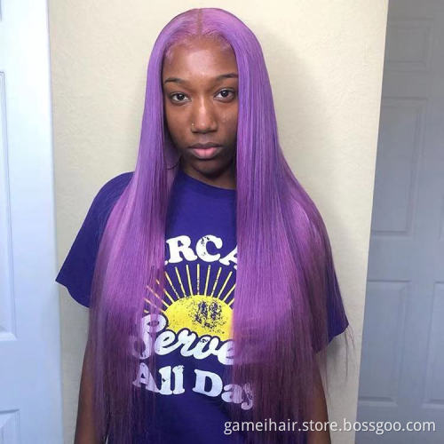 silky straight with bangs two color free full lace wig sample ash blonde ombre 613 human hair lace front wig